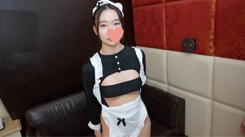 高挑G罩杯混血女僕服務遊戲，巨乳美少女大量中出